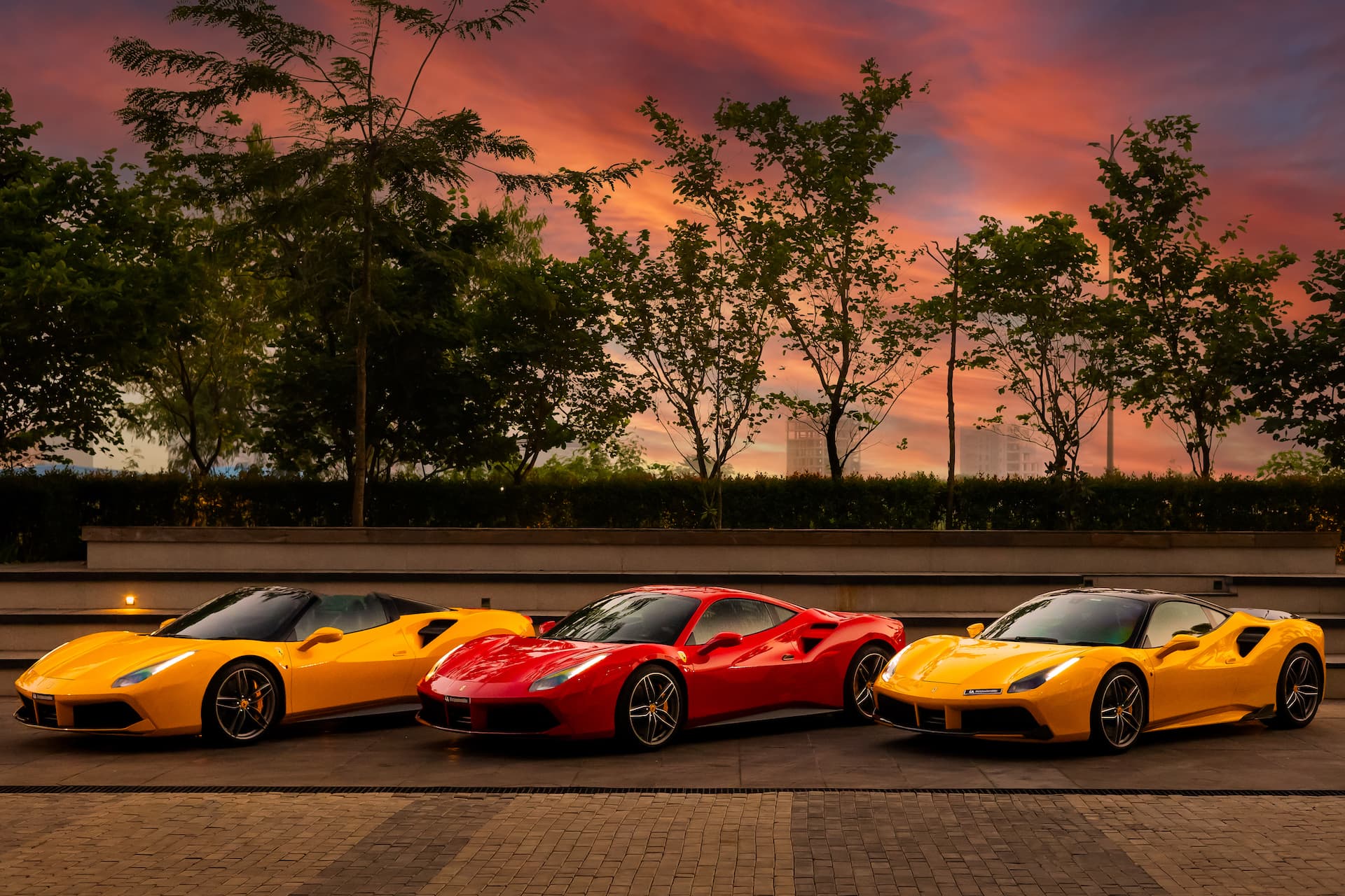 Luxury vehicle showcase